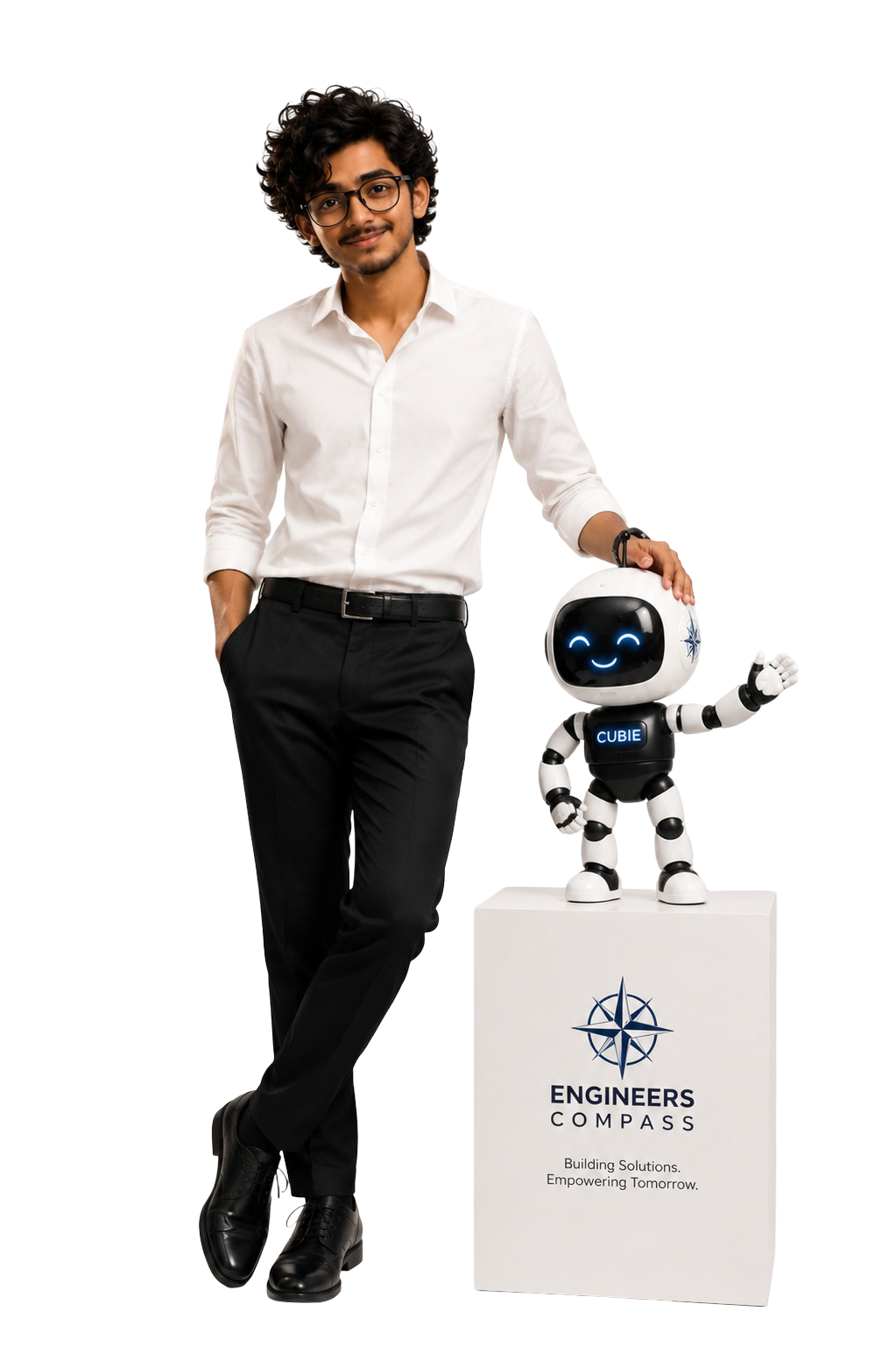 Ram Kothavari with Compass Cubie